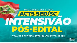 Intensivão de Pós-edital ACT's | Proposta Currículo Catarinense screenshot 5