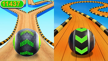 Grappige mislukkingen van Going Balls, alle levels 11437 vs Sky Ball 3D Android, iOS gameplay