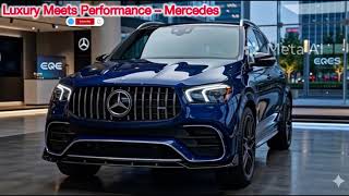 Luxury Meets Performance – Mercedes-AMG Coupe SUV in Stunning Blue #MercedesAMG #LuxuryCar #