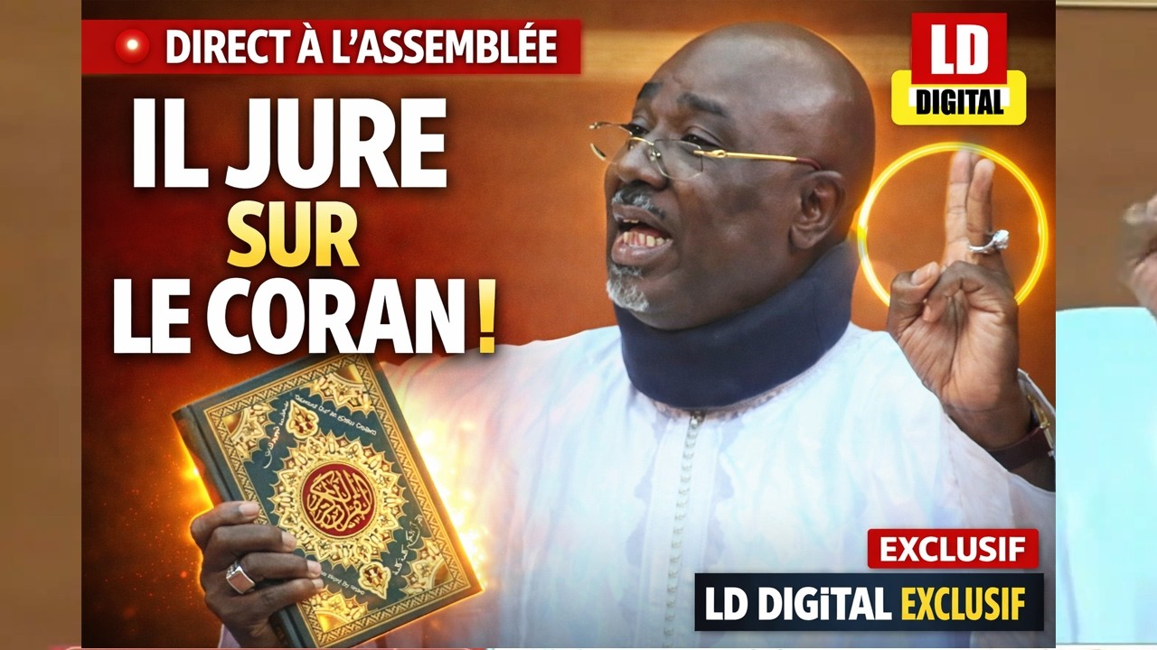 🔥Député Farba  Il lève le Coran en pleine séance – Regardez !