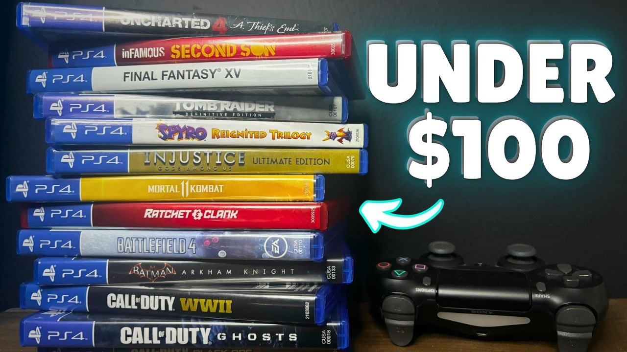 How Many PS4 Games Can $100 Get Me? - YouTube