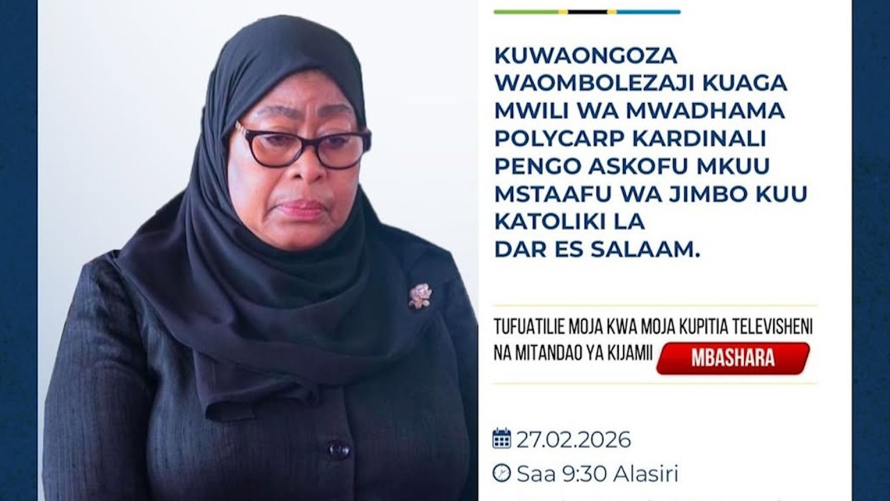 #LIVE: RAIS DKT. SAMIA AKISHIRIKI IBADA YA KUAGA MWILI WA MWADHAMA POLYCARP KARDINALI PENGO