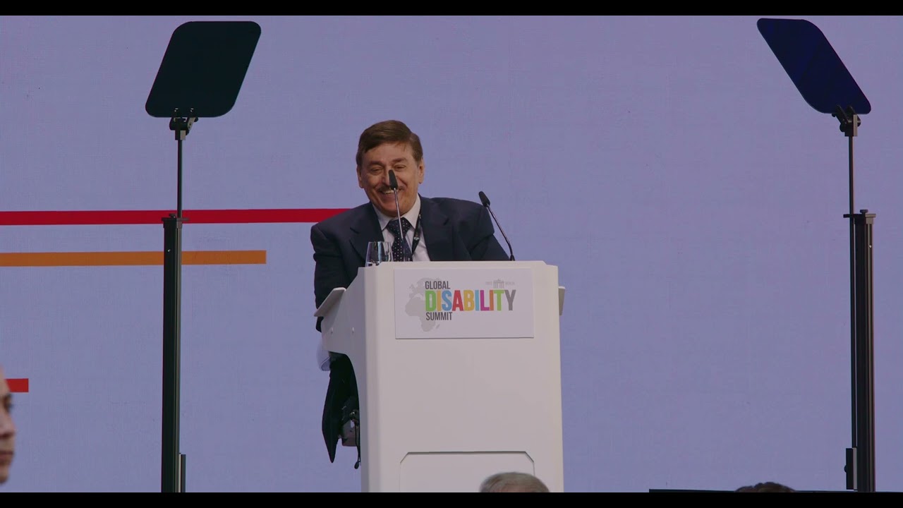 Global Disability Summit 2025   Opening Nawaf Kabbara   German