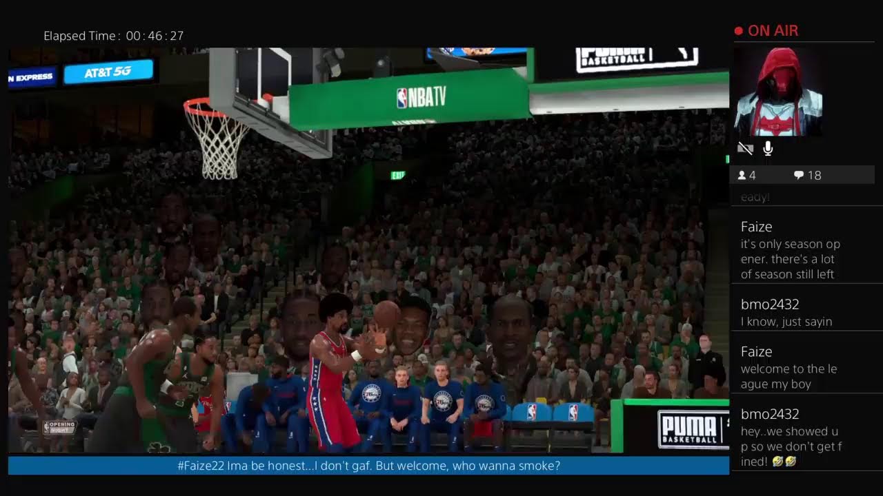 Season 3 Opener BMO 76ers vs MBC Celtics on 2k23