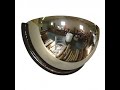 Dome Mirror Half With Black Rim from BYBIGPLUS.COM