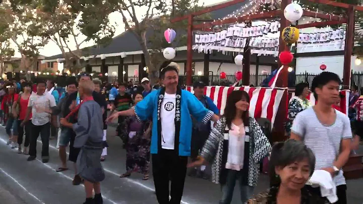 Bon odori at Gardena Buddhist Church