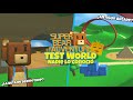 El Mundo Secreto de SBA 'Test World' 🐻