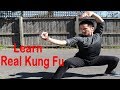 Shaolin kung fu wushu basic form training for beginners