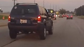 Kid in a Ford Escape cuts me off in Washington.