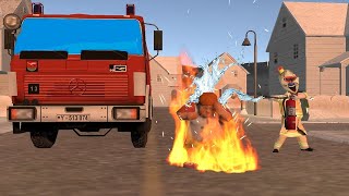 Ice Scream 2 is FireMan Lite Mod - Ice Scream it's an Evil FireMan | Red Zone screenshot 2