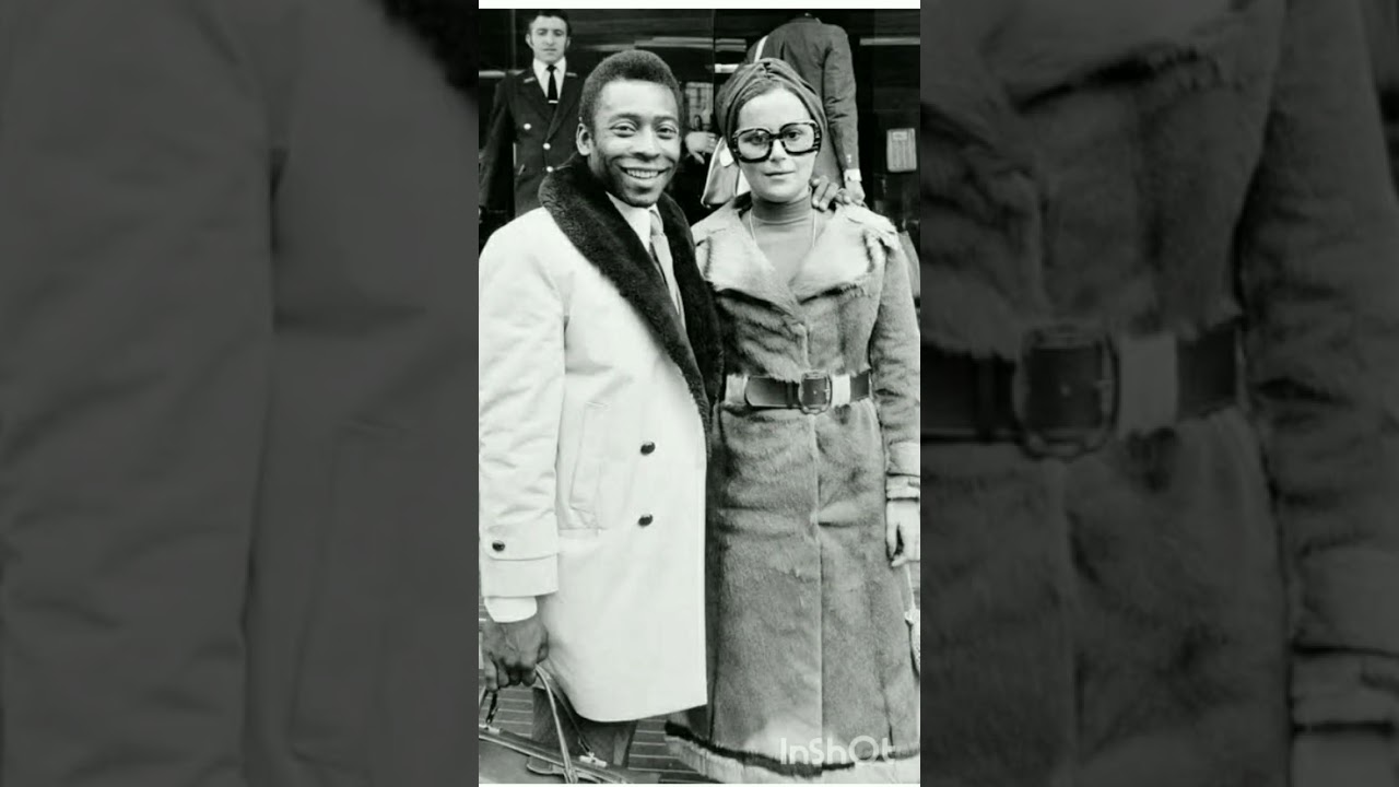 Pele with his wife. 