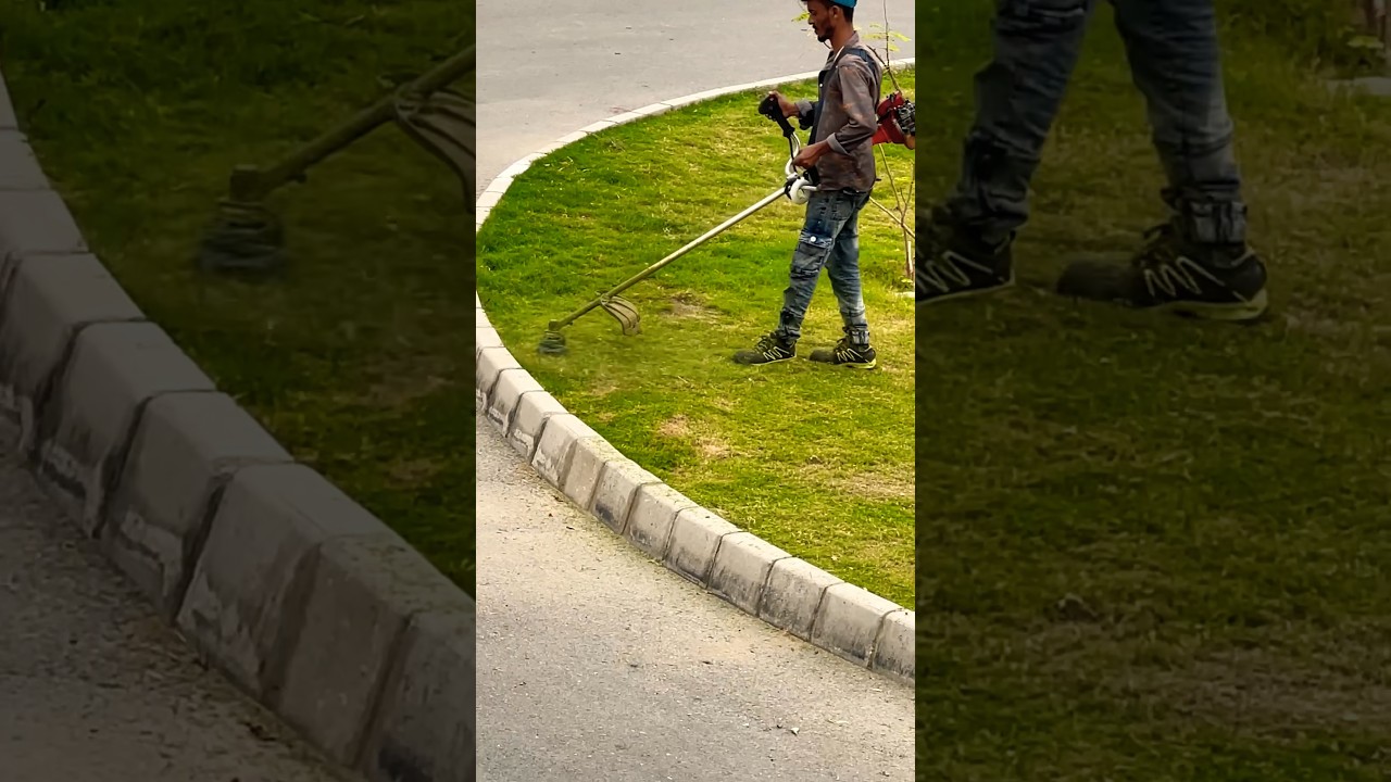 GRASS CUTTING 😍 (