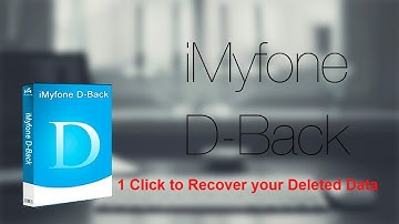 Recover Lost or Deleted Data on iPhone，iPad，iPod touch---iMyFone D-Back
