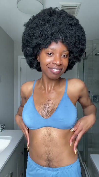 ASMR Body Hair Care with Hairy Girl🌿 #grwm #bodyhair #bodypositive #bodypositivity #bodycare
