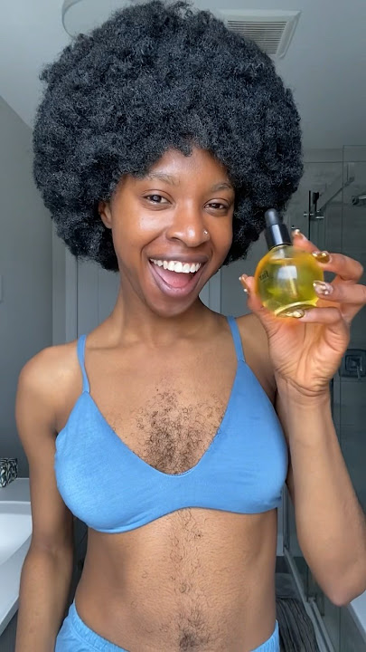 ASMR Body Hair Care with Hairy Girl🌿 #grwm #bodyhair #bodypositive #bodypositivity #bodycare