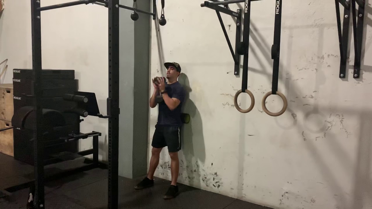 Goblet Hack Squat with Foam Roller YouTube