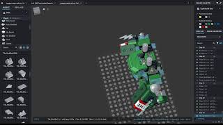 Just Building: Lego minecraft mech suits
