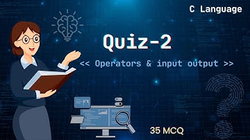 Operators & Input Output
