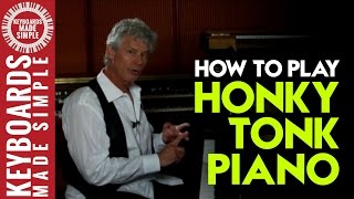 Video thumbnail of "How to Play Honky Tonk Piano - Jimmy Reed and Chuck Berry Style"