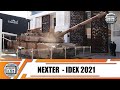 IDEX 2021 French company Nexter presents its full range of defense products and combat vehicles