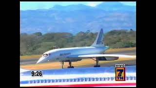 Despegue del Concorde en Costa Rica 27 de Enero de 1999