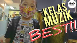 CUTE Pelajar Muzik Di Twinnies Home Music 💛💛💛