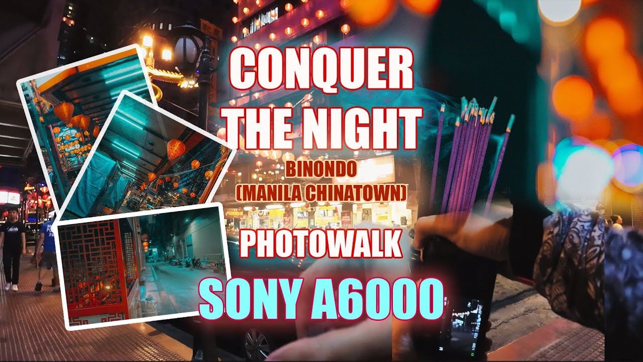 Night Street Photography: Binondo Photowalk POV (Manila Chinatown)(ASMR)