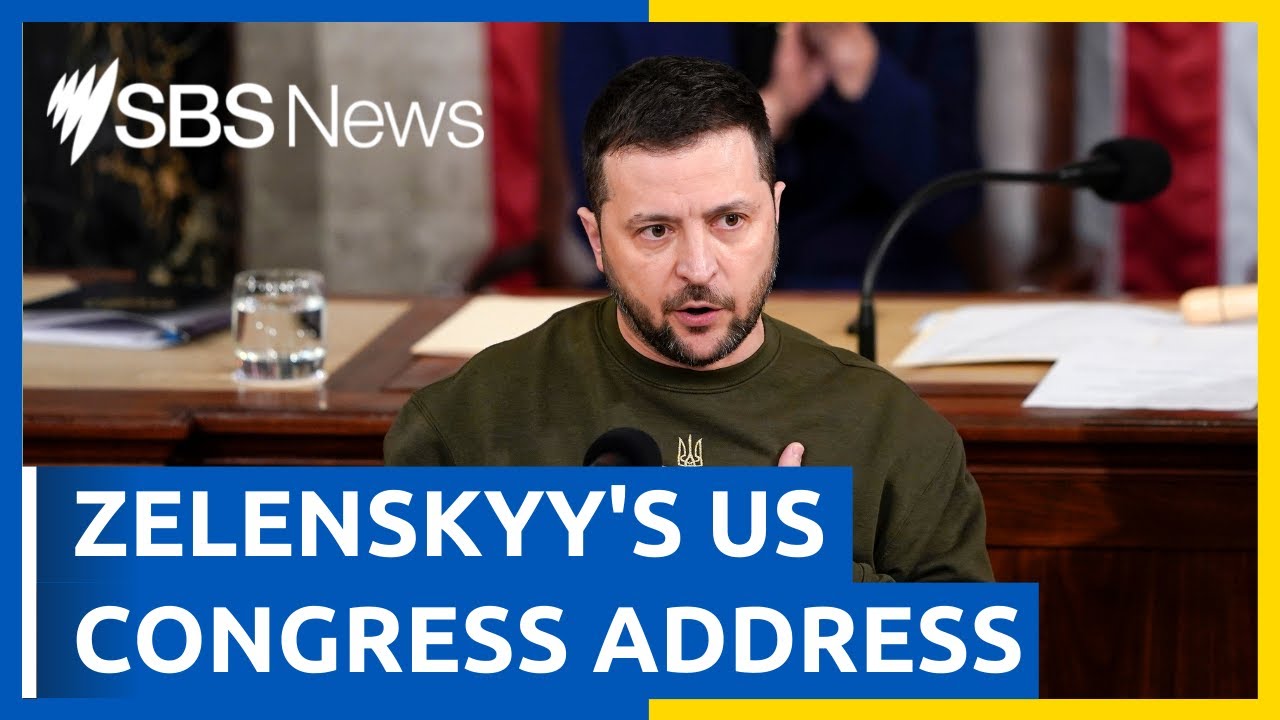 IN FULL: Ukraine President Volodymyr Zelenskyy delivers hopeful speech ...
