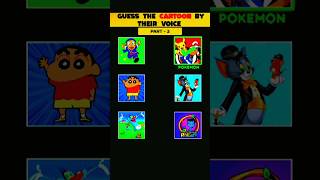 Guess The Cartoon By Their Voice Challenge ! (Part 3) | Guess Puz #shorts #viral #paheliyan #riddles