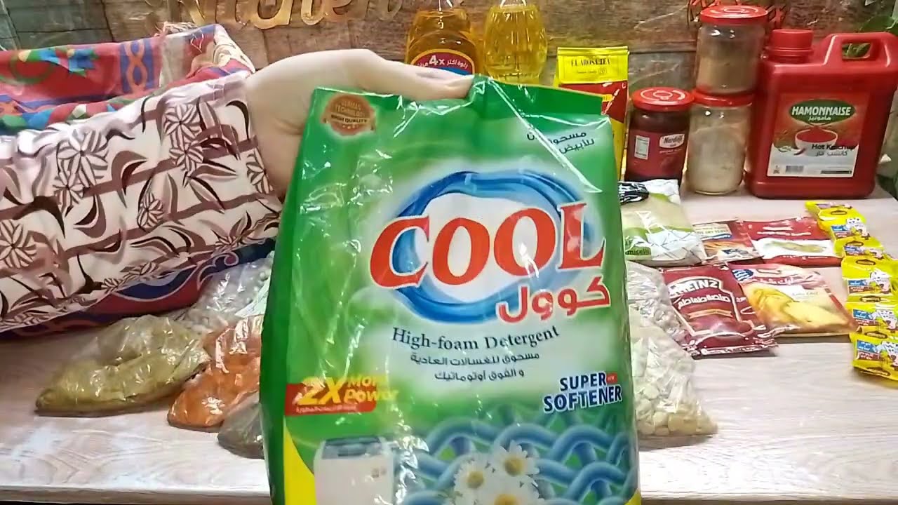 اول مشتريات لخزين كرتونه رمضان2026💫ب10جنيه بدأت خطتي لشراء خزين رمضان🌟وبيتي مليان خير وبدون حرمان