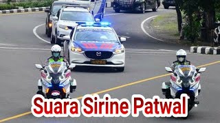 SUARA SIRINE PATWAL POLISI INDONESIA