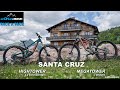 Santa cruz megatower vs hightower  que choisir entre le gros allmountain et le super enduro 