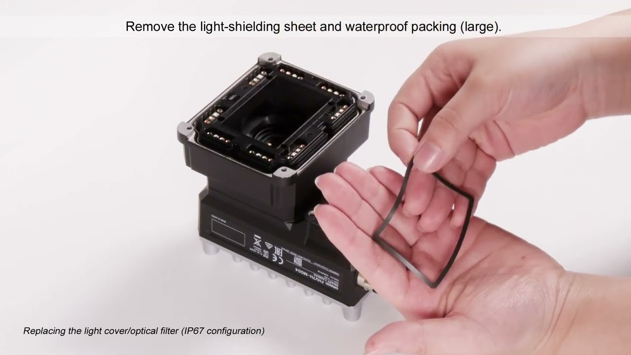 FHV7 How-to video - Replacing the light cover/optical filter