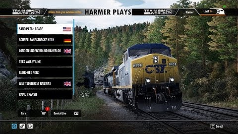 Train Sim World 2 - Scenario Designer.