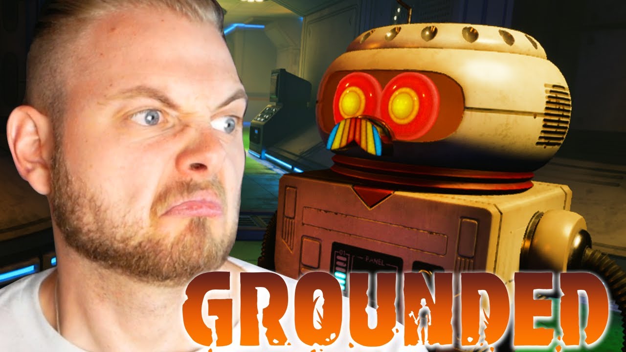 MY NEW CREEPY ROBOT FRIEND!! - GROUNDED #2 - YouTube