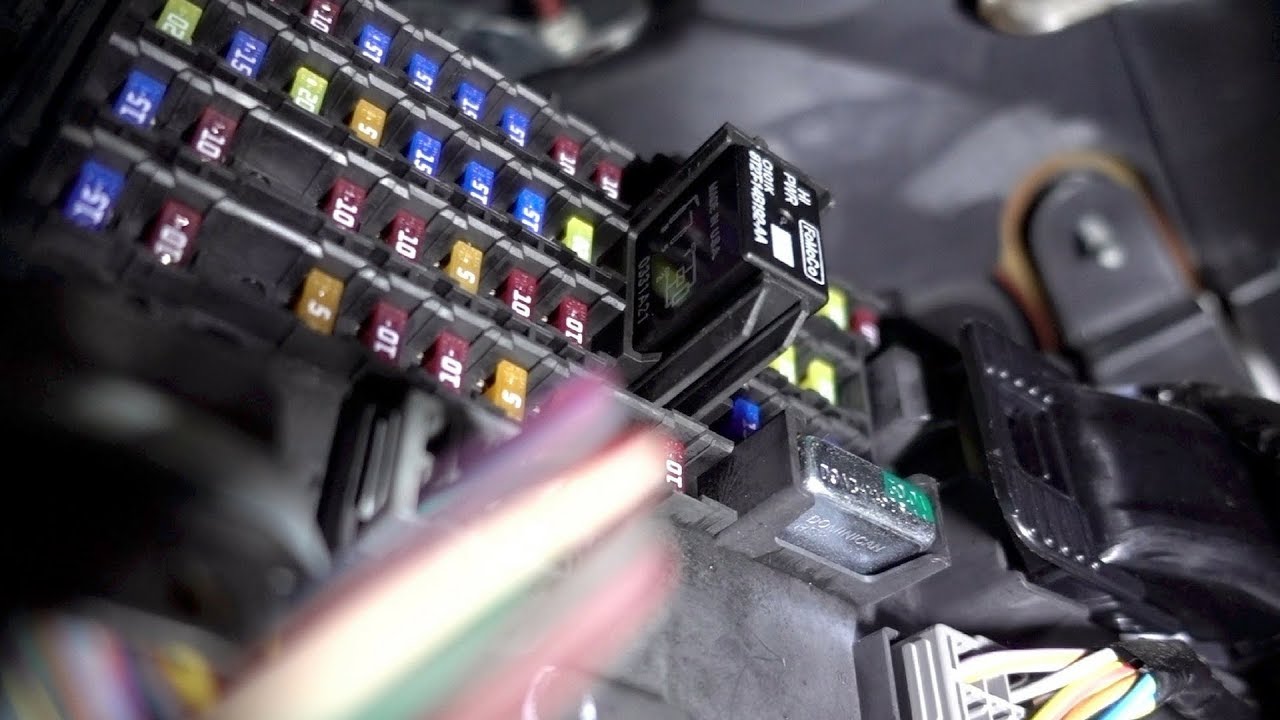 2011 Ford Explorer Fuse Box Location - YouTube 2014 ford super duty fuse diagram 