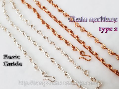Video: How To Make A Chain Of Wire