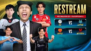 Semi Final Upper Bracket  Srg Vs Btrm  Restream Mpl My S17 Playoffs Day 2