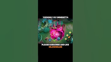 Yuzhong vs Benedetta Tutorial - YUZHONG GAMEPLAY-MLBB