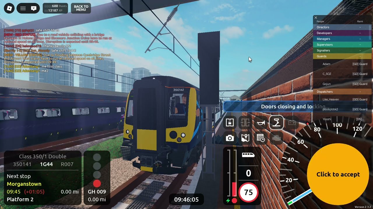 Class 350: Stepford Central to Hampton Hargate