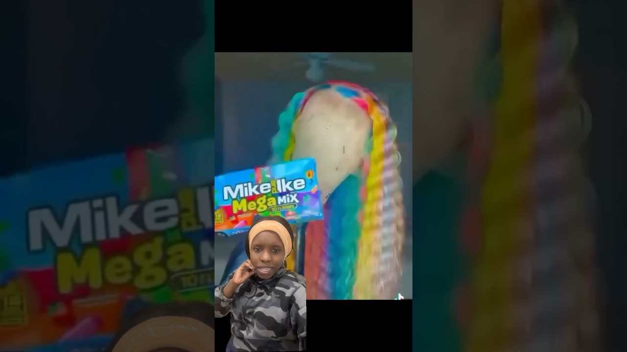 Цветовая гамма парика Майка и Айка 😝🥰