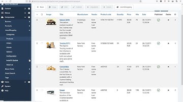 JoomShopping sorting product in category