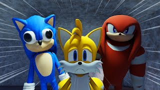 Sonic and Knuckles groom Tails (Oney Plays Animated)