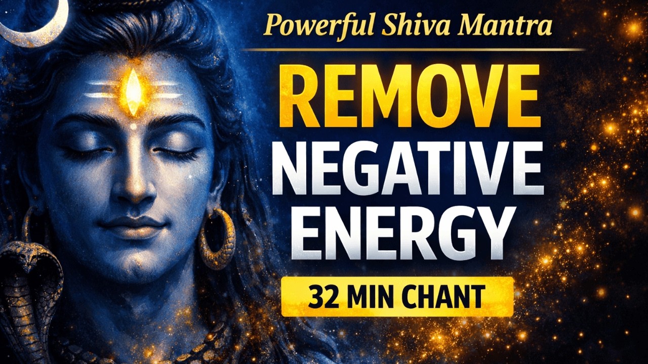 Powerful Shiva Mantra for Removing Negative Energy | Nagendra Haraya