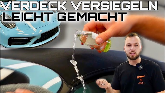 6x 400ml Dr. Wack A1 Cabrio Verdeck-Imprägnierer, Cabrio Dach Imprägnierung,  Stoffverdeck Stoffdach Imprägnieren, Cabrio Verdeck Imprägnierspray :  : Auto & Motorrad