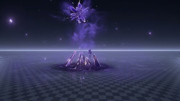 UE4 VFX Ice attack