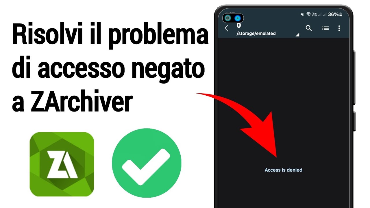Come risolvere il problema di accesso negato in Zarchiver (2025) | Accesso negato a Zarchiver