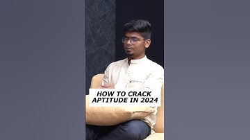 How to Crack the Aptitude in 2024 (Tamil) | aptitude skills for placement