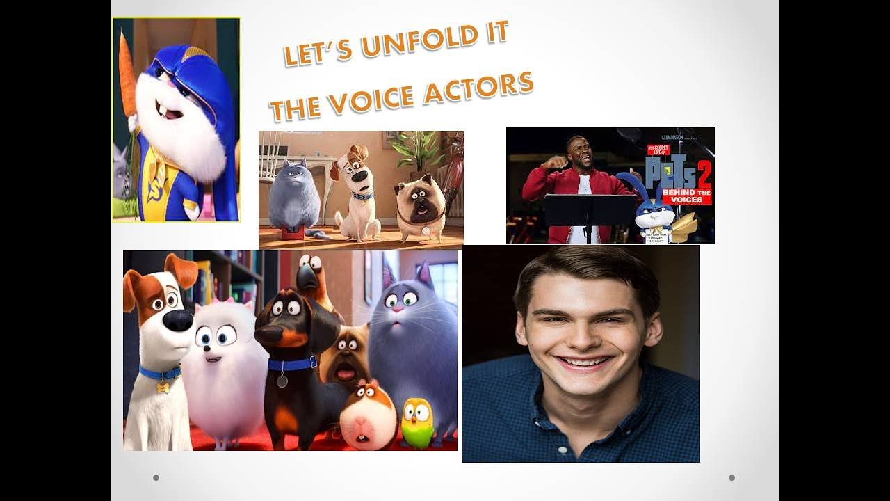 THE SECRET LIFE OF PETS 2 VOICE ACTORS - YouTube
