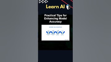 Practical Tips for Enhancing Model Accuracy #ai #artificialintelligence #machinelearning #aiagent